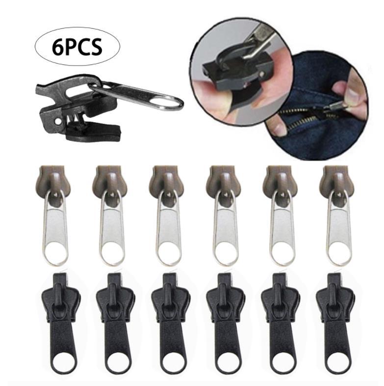 【買20送30】萬用DIY修復拉鍊頭6pcs