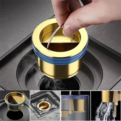 【BUY 1 GET 2 FREE】Downspout Universal Brass Floor Drain Core - Anti-Odor Deodorizer