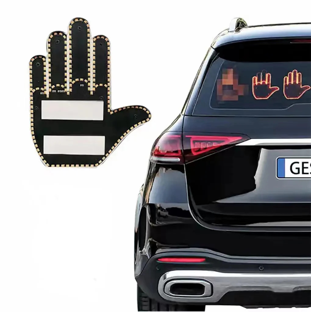 汽車手指LED信號燈--三種手勢隨意切換