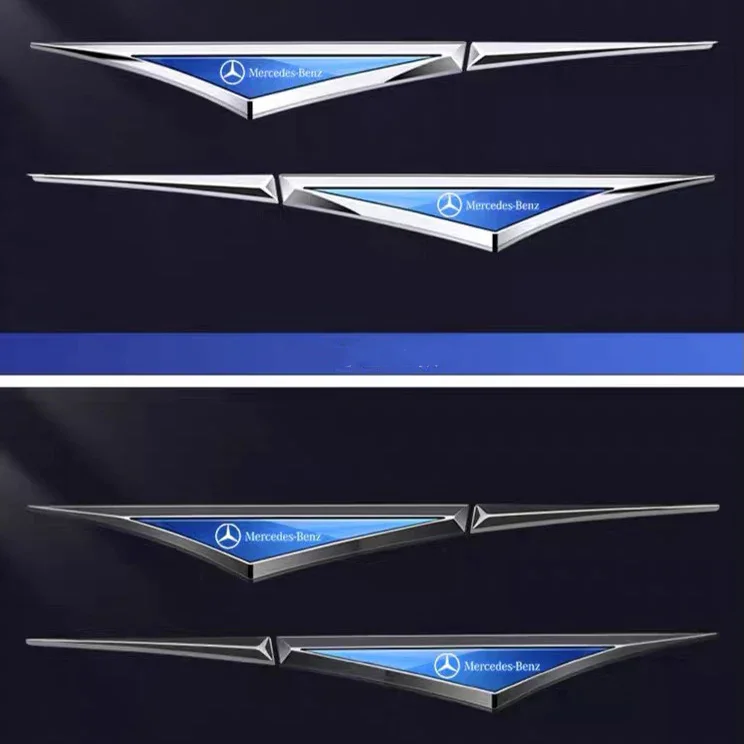 3D葉片葉板側標車身擋泥板裝飾（2PCS）