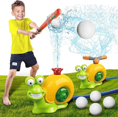 【夏日清涼玩具】戶外噴水器棒球玩具