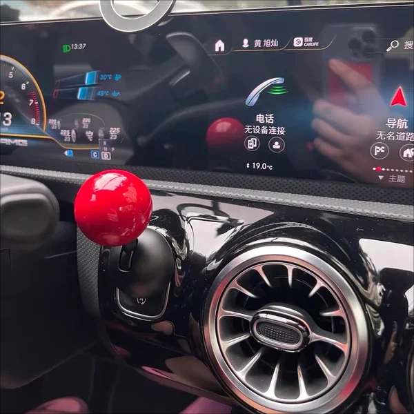 汽車一鍵啟動按鈕搖桿合金操作桿