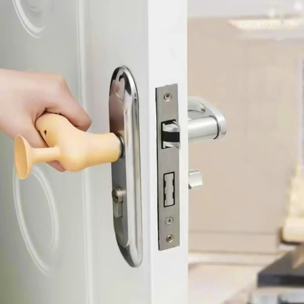 【清倉！】防噪音防撞矽膠門把手套【50pcs】