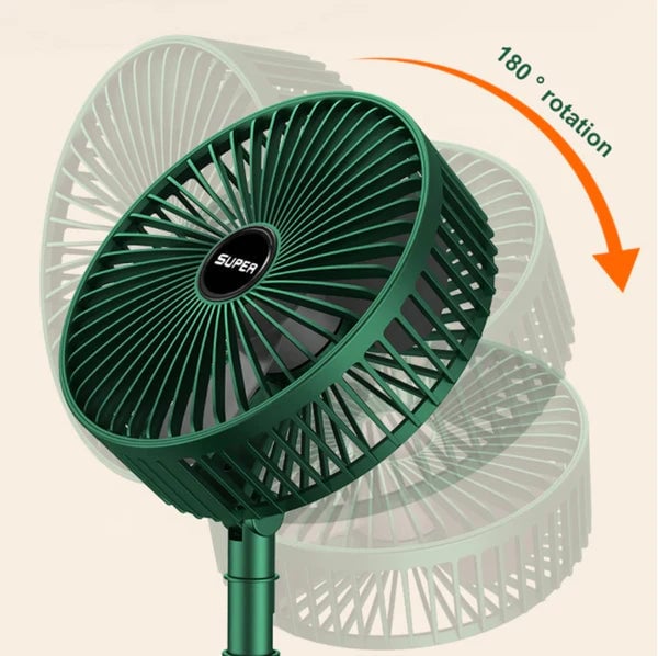 充電式折疊伸縮小風扇