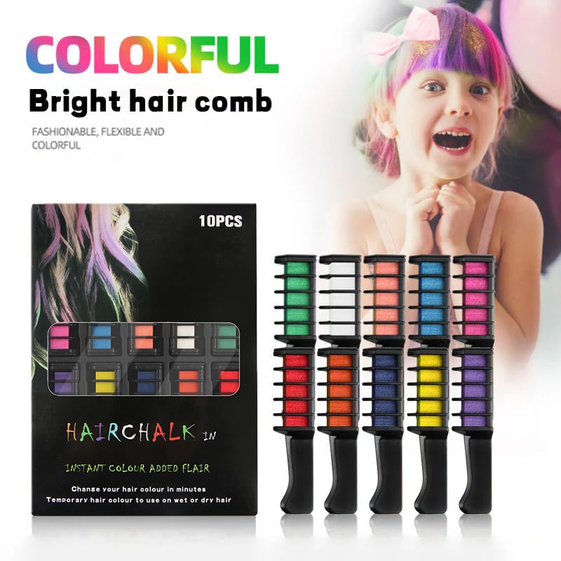 Washable Hair Dye Comb 10 PCS
