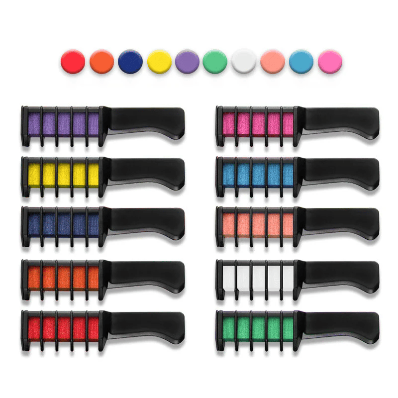 Washable Hair Dye Comb 10 PCS