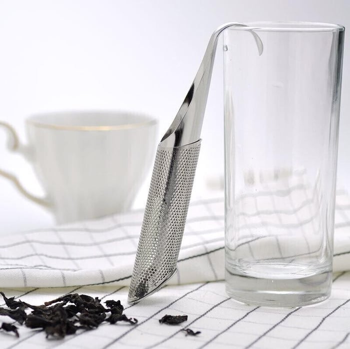 【買一送一】304不鏽鋼創意掛式泡茶器
