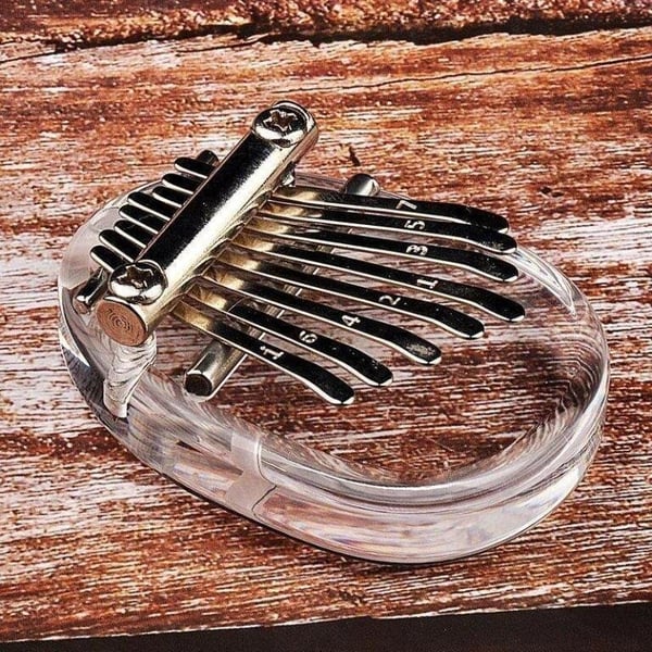 【聖誕節禮物-買一送一】8鍵精美手指拇指鋼琴