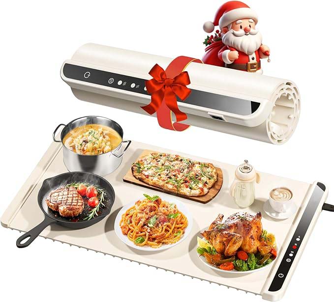 【暖胃神墊】日本 Yohome 石墨烯5秒速熱家庭料理多用柔性捲折暖餸墊