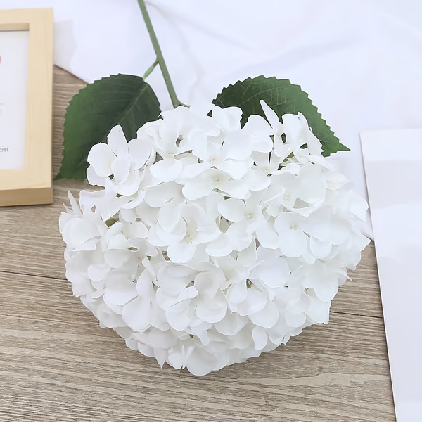 【買三送三】大隻戶外紫嫣单只磨毛绣球 DIY婚庆绣球花仿真花 摄影拍摄道具摆件人造繡球花 