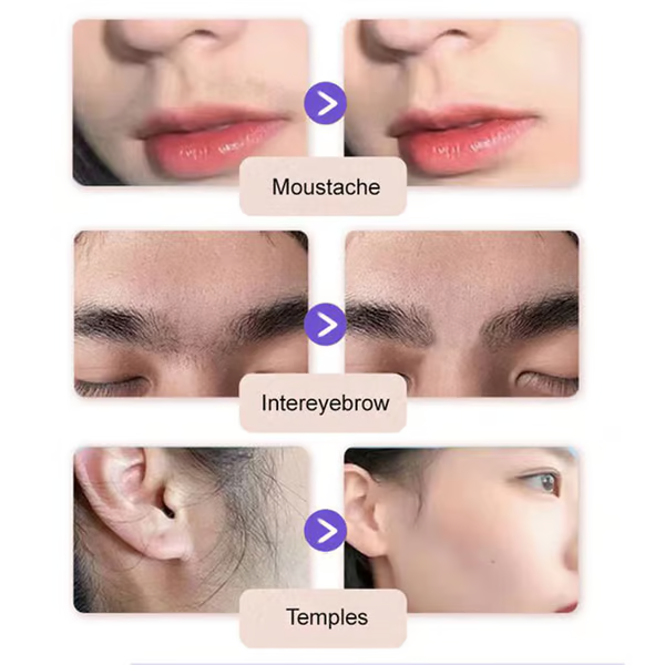 溫和無痛臉部除毛膏