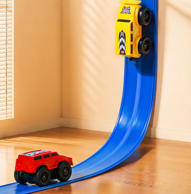 【買6送4】磁力反重力爬牆玩具車