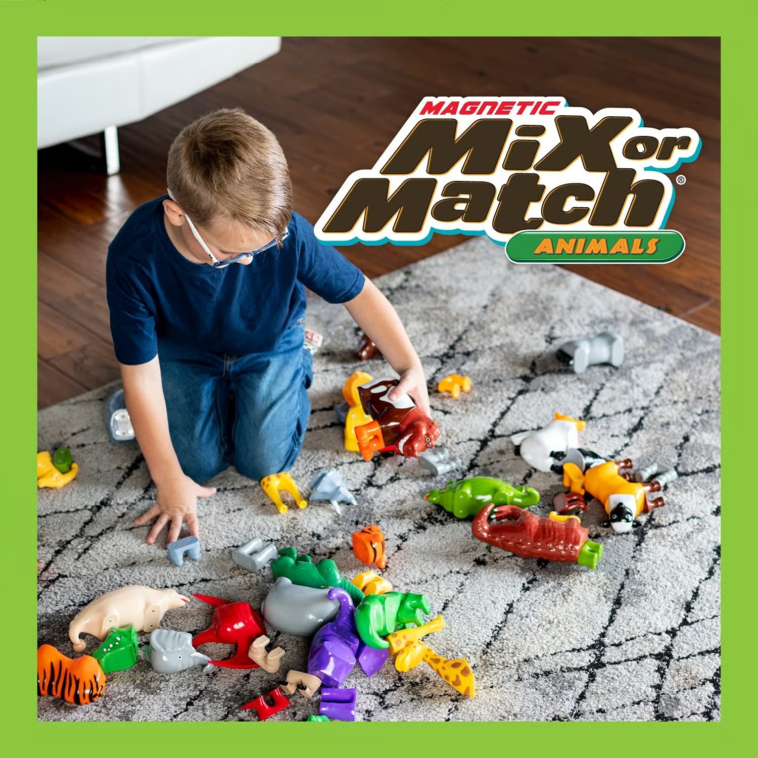 歐美熱賣玩具-Mixor Match磁性恐龍混合搭配玩具